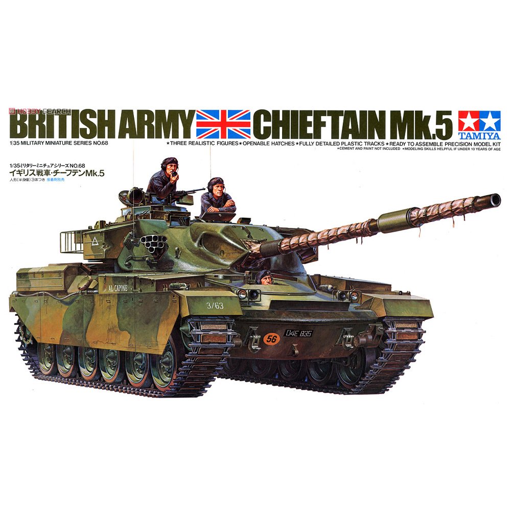 Tamiya: 1/35 Chieftain MK. 5 Tank British Army - Warhaus