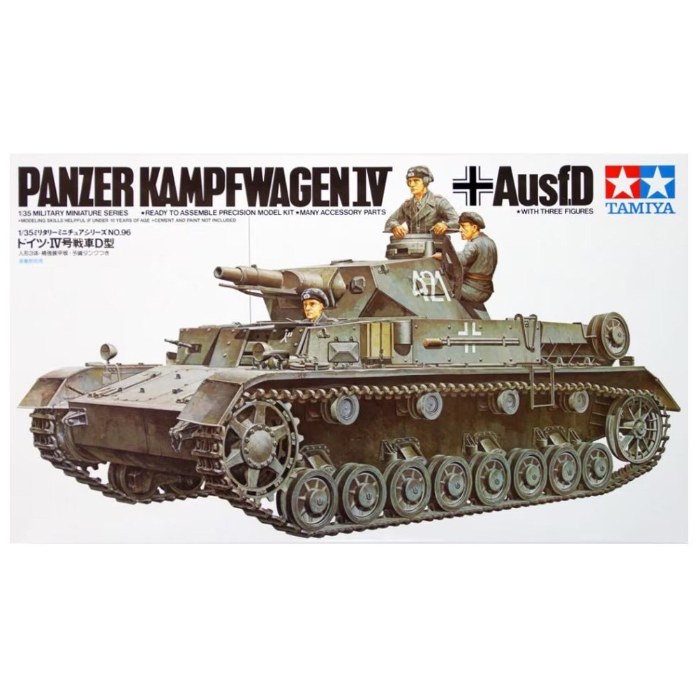 Tamiya: 1/35 German Panzerkampfwagen IV AUSF.D - Warhaus