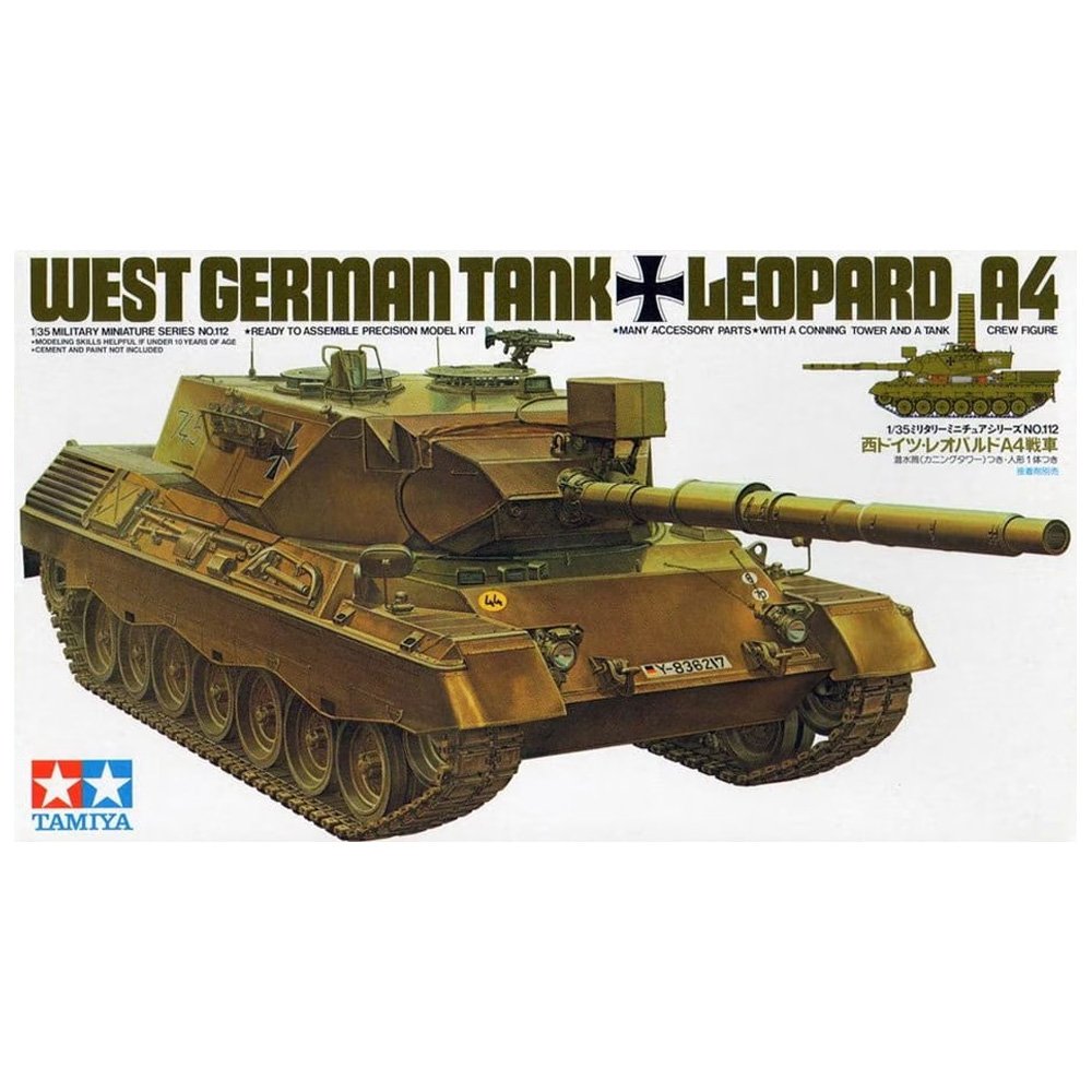 Tamiya: 1/35 Leopard A4 West German Tank - Warhaus