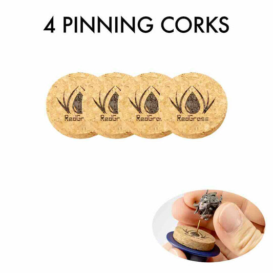 Redgrass: 4 Pinning Corks for RGG360 v2 - Warhaus