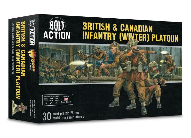 Bolt Action: British & Canadian Infantry (Winter) (Plastic)