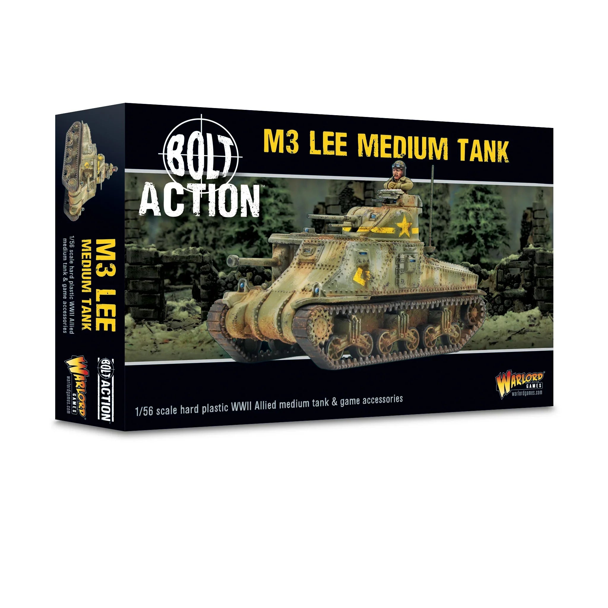 Warlord: M3 Lee Medium Tank (Plastic)