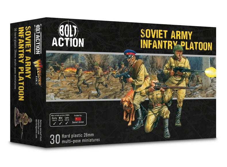 Bolt Action: Soviet Army Infantry (Plastic)