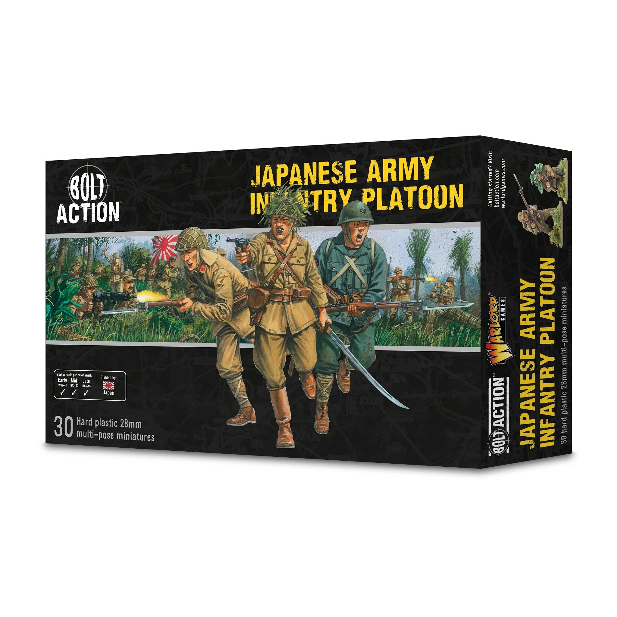 Bolt Action: Japanese Army Infantry (Plastic)