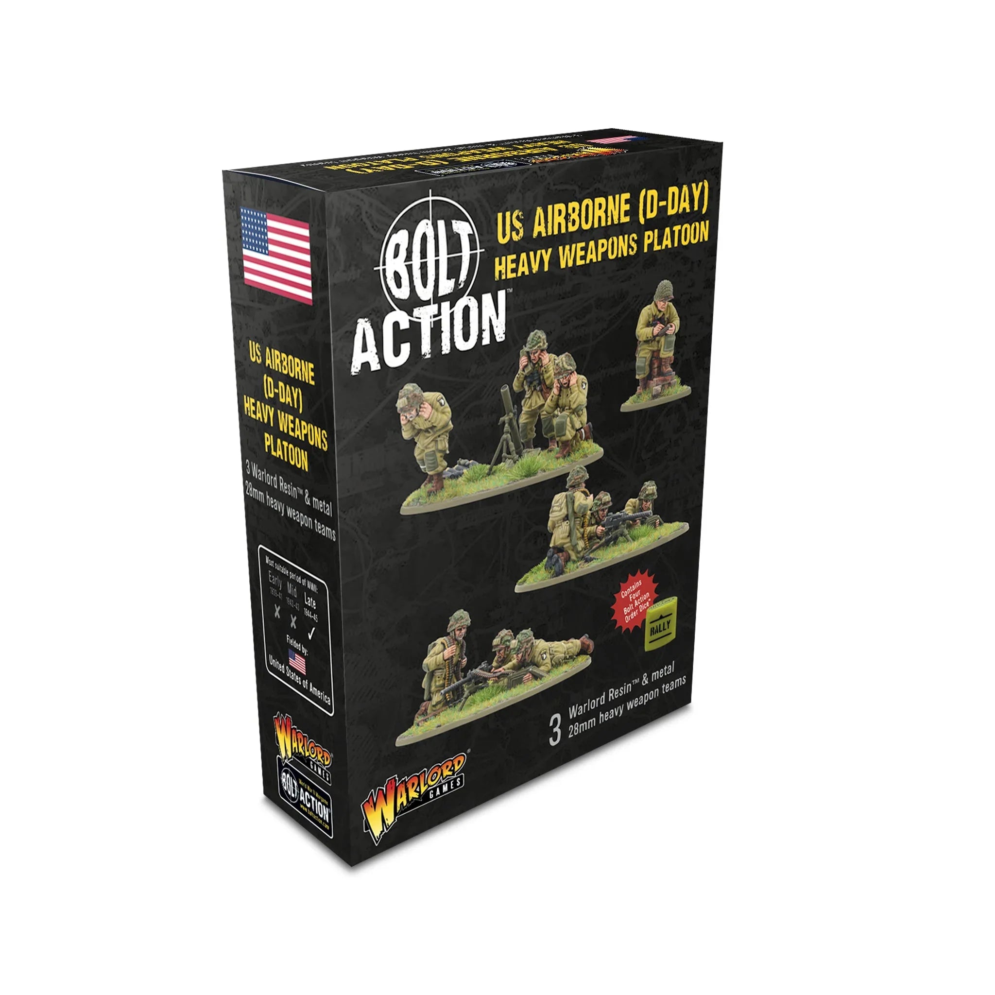 Warlord: US Airborne (D-Day) Heavy Weapons Platoon