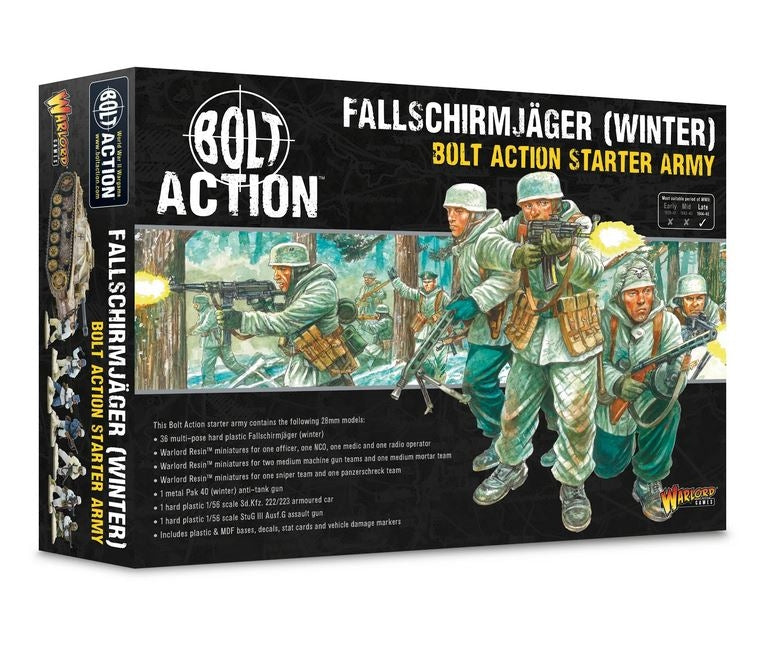 Bolt Action: Starter Army - Fallschirmjager (Winter)