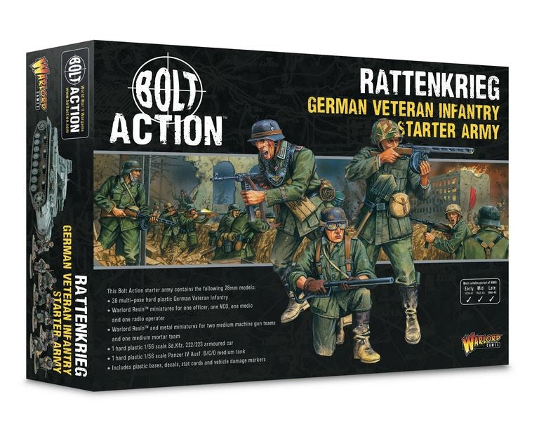 Bolt Action: Starter Army - Rattenkrieg German Veteran Infantry