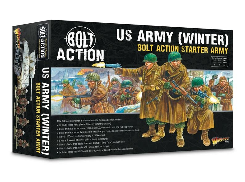 Bolt Action: Starter Army - US Army (Winter) - Warhaus