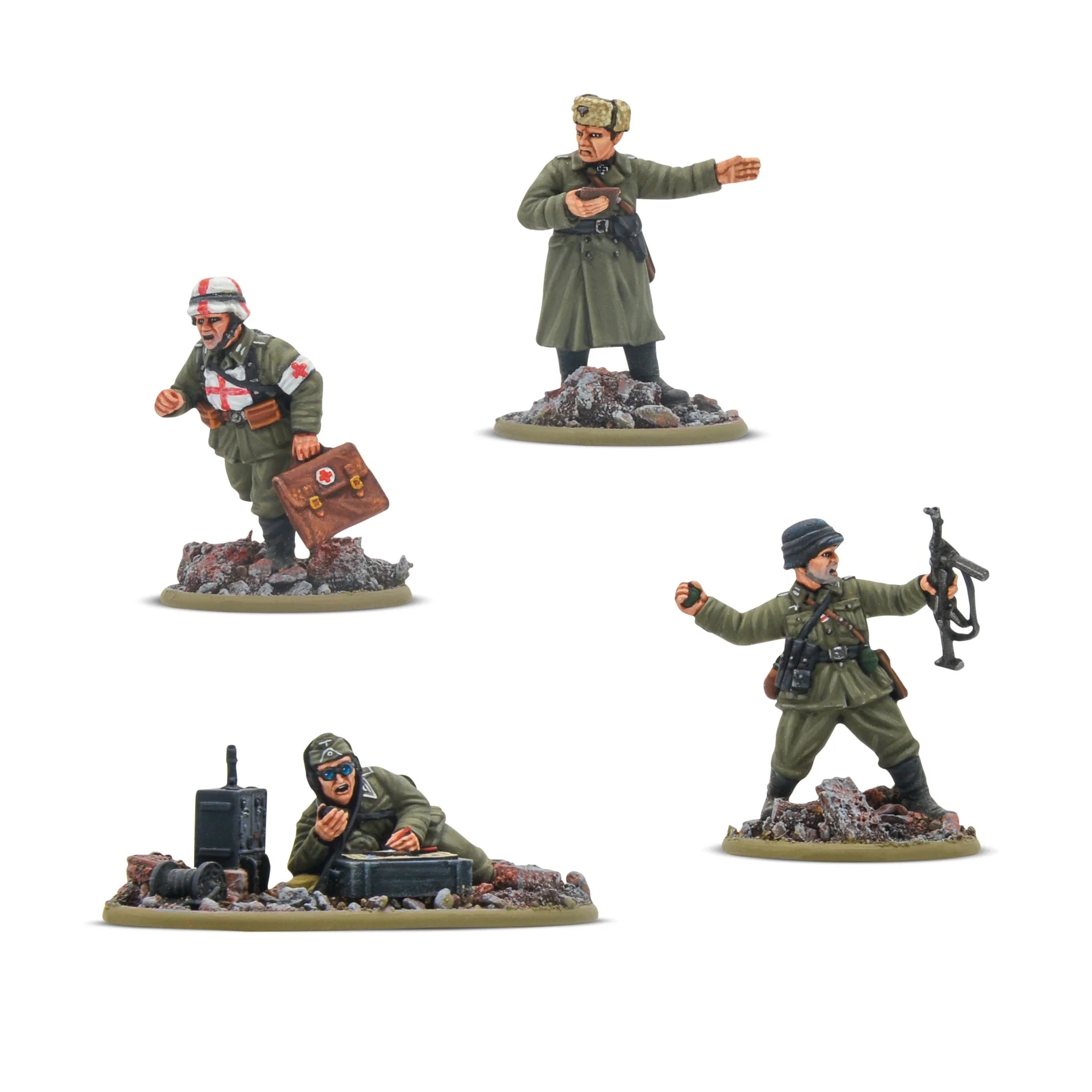 Bolt Action: German Veteran Infantry HQ