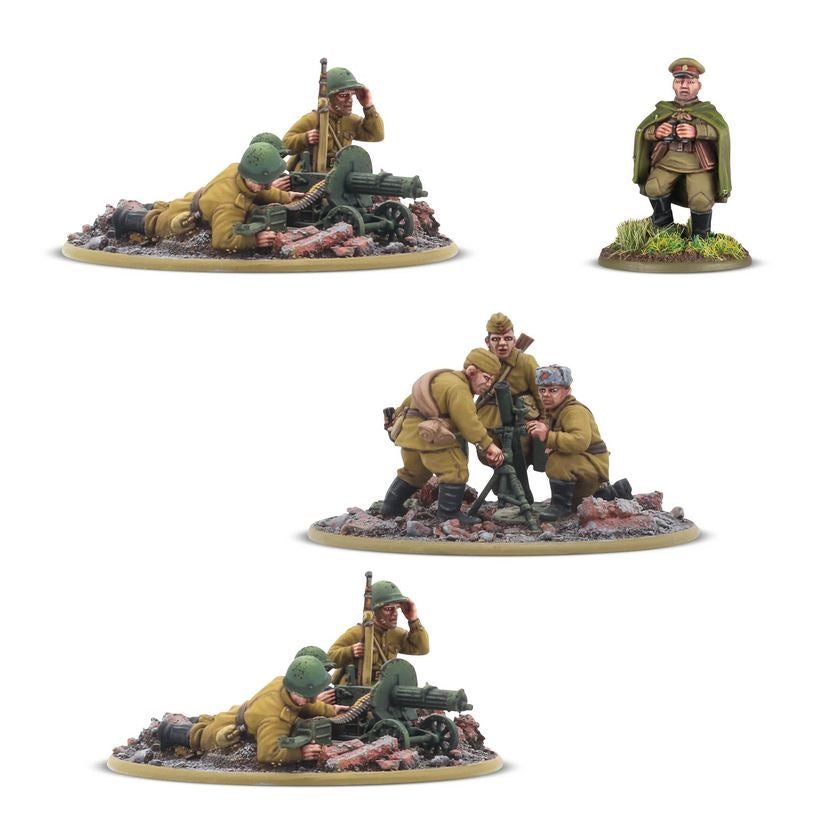 Bolt Action: Soviet Army Infantry Heavy Weapons Platoon