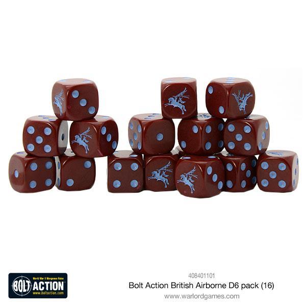 Bolt Action: D6 Dice Pack - British Airborne