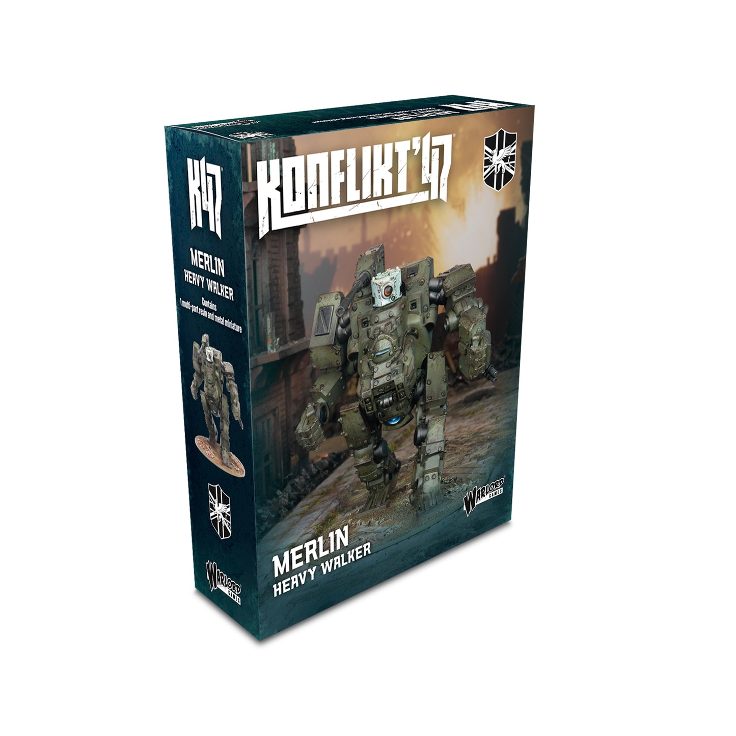 Konflikt '47: British Commonwealth Merlin Heavy Walker - Warhaus