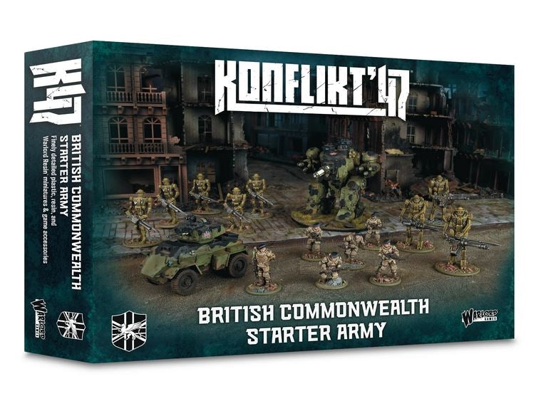 Konflikt '47: British Commonwealth Starter Army - Warhaus