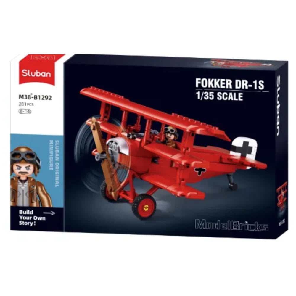 Sluban: WW1 Fokker DR-1S