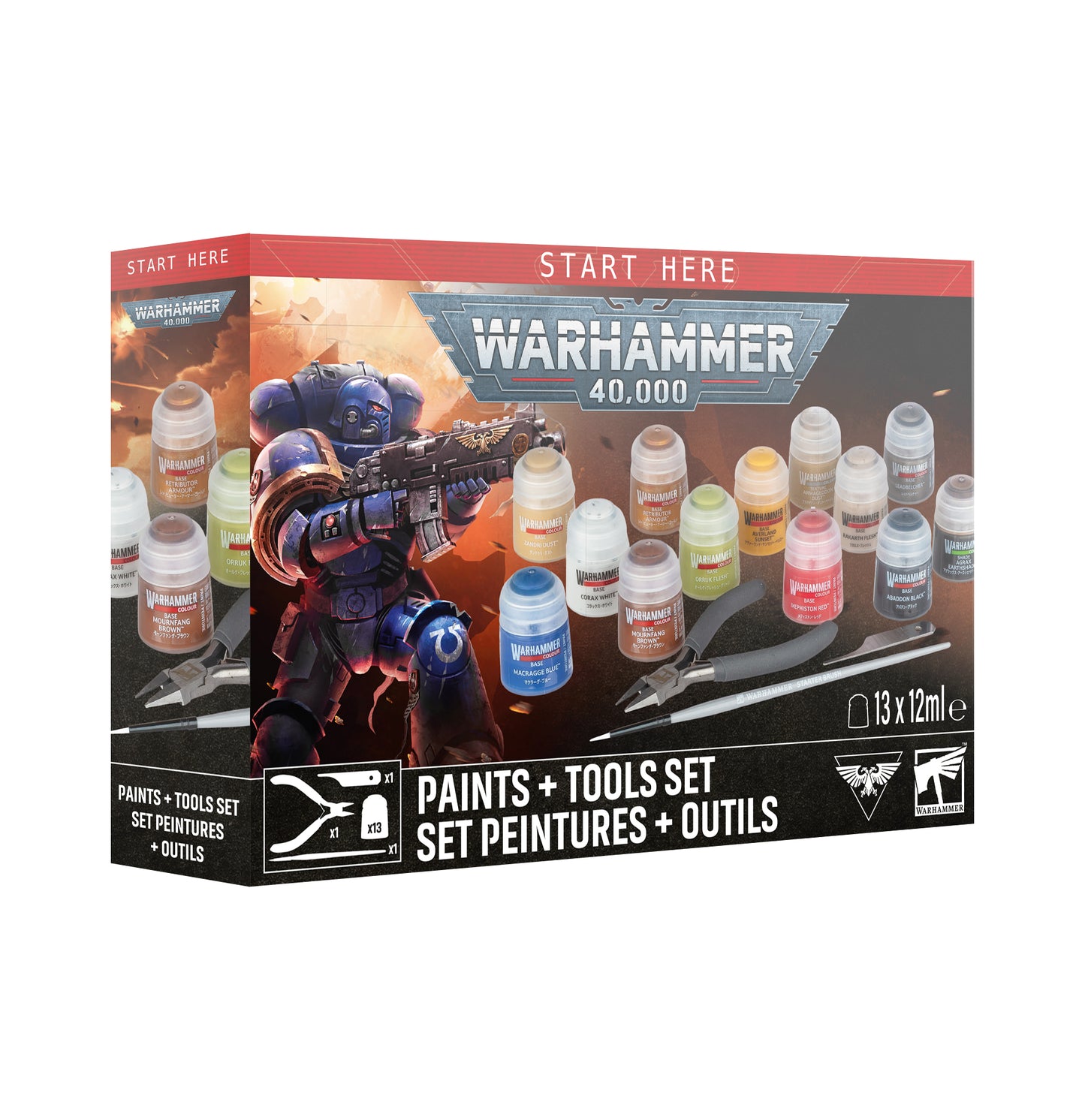 Warhammer 40k Paints + Tools