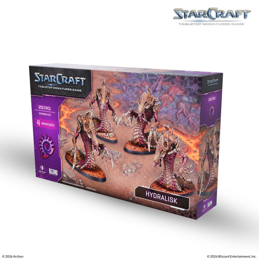Starcraft Miniatures Games: Zerg - Hydralisk - Expansion Set