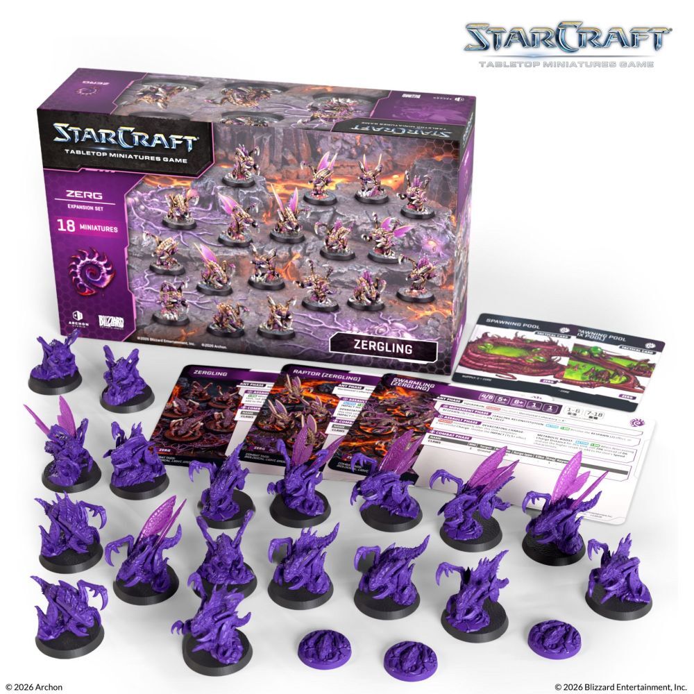 Starcraft Miniatures Games: Zerg - Zergling - Expansion Set
