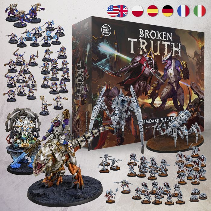 One page Rules - Grimdark Future - Broken Truth Master Box