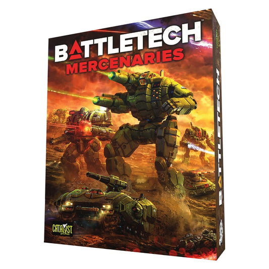 Battletech: Mercenaries Box Set (KEVLAR box cover)