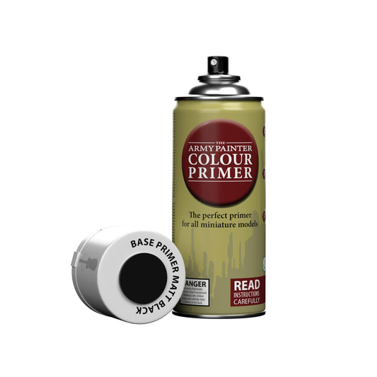 Army Painter Aerosol Spray Primer - Matt Black 400ml