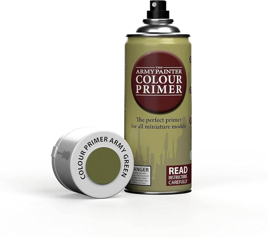 Army Painter Aerosol Spray Primer - Army Green 400ml
