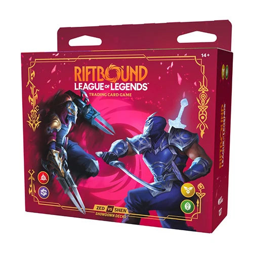 Riftbound: League of Legends TCG Vendetta Zed vs Shen Showdown Deck