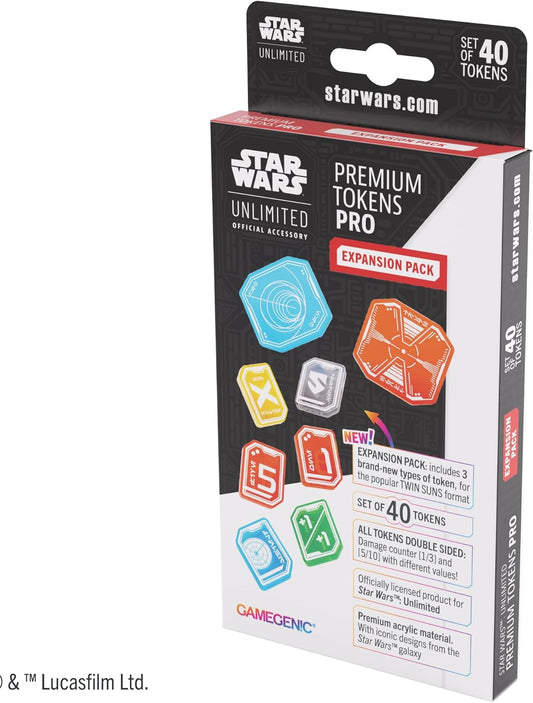 Gamegenic Star Wars Unlimited - Premium Tokens PRO Expansion Pack