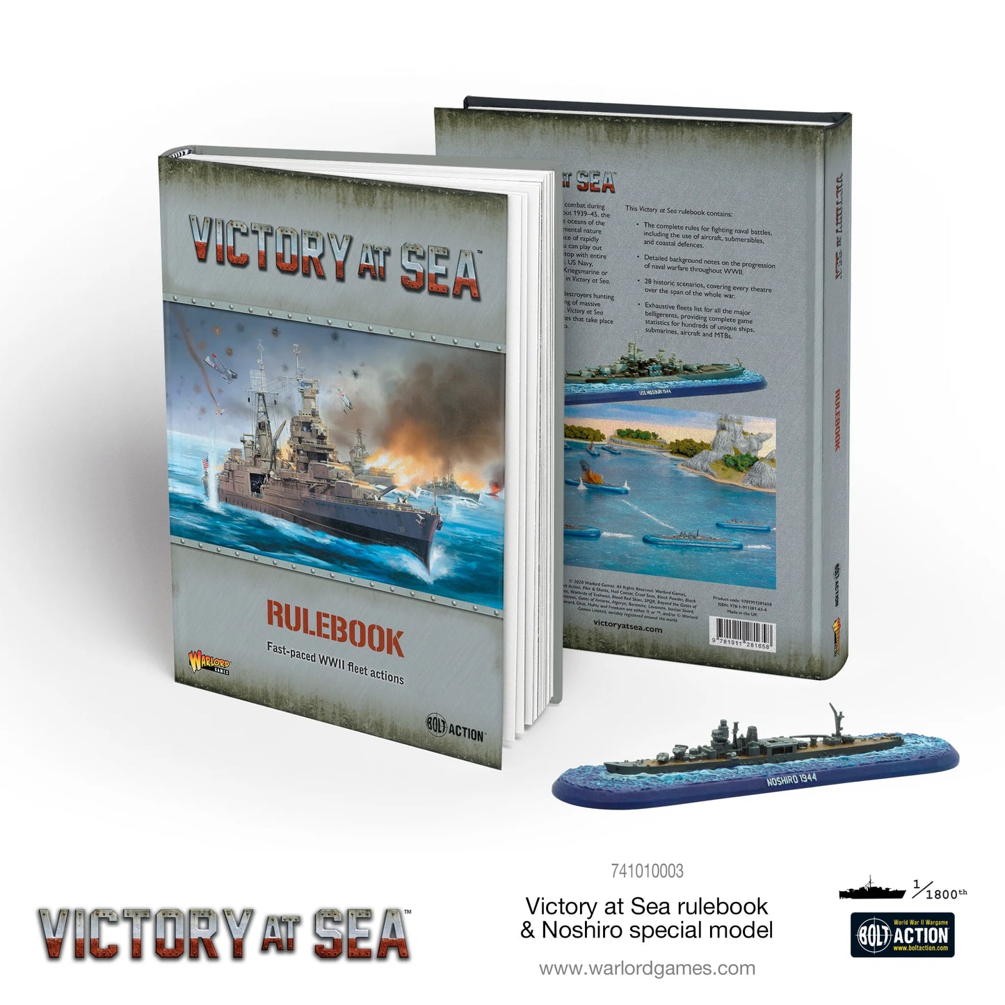 Victory At Sea - Hardback Rulebook