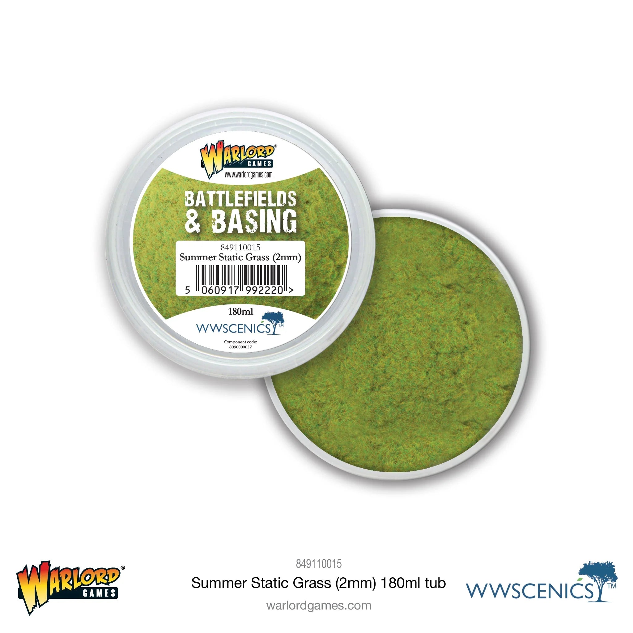 Summer 2mm Static Grass (180ml)