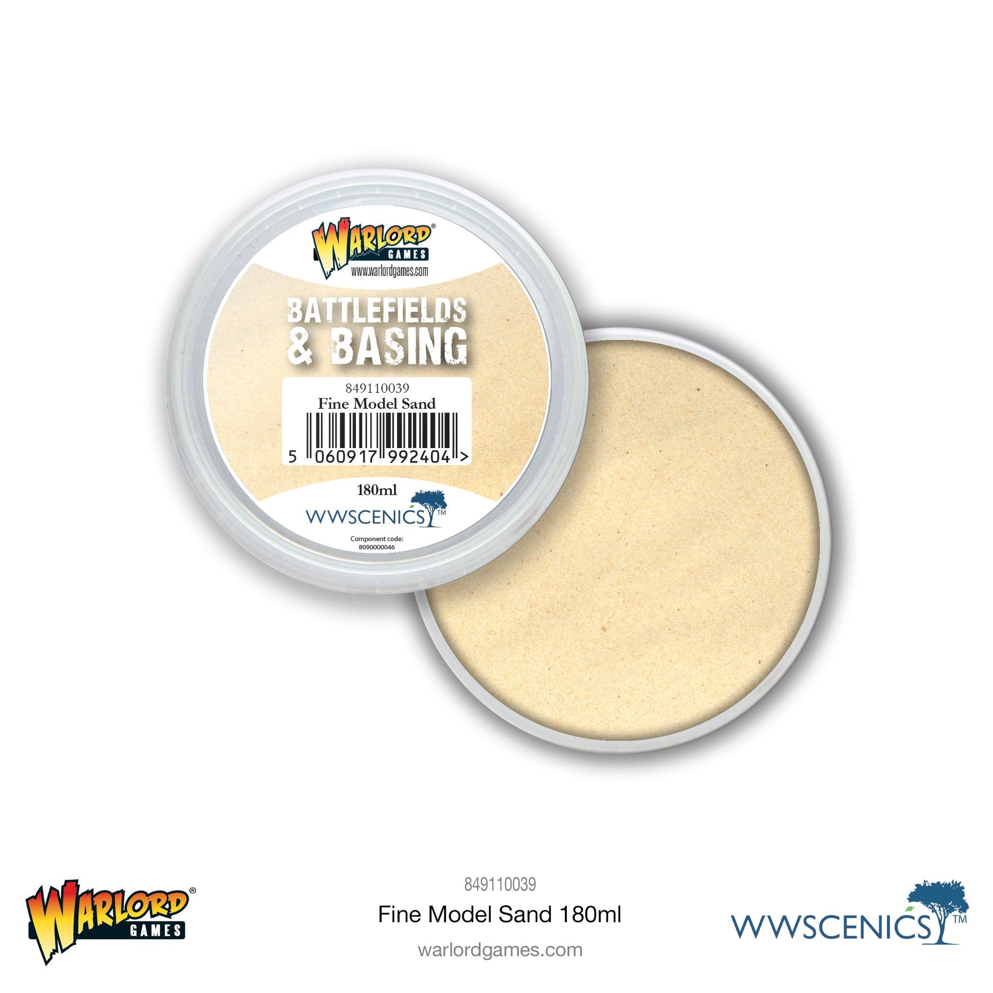 Warlord: Fine Model Sand (180ml) - Warhaus