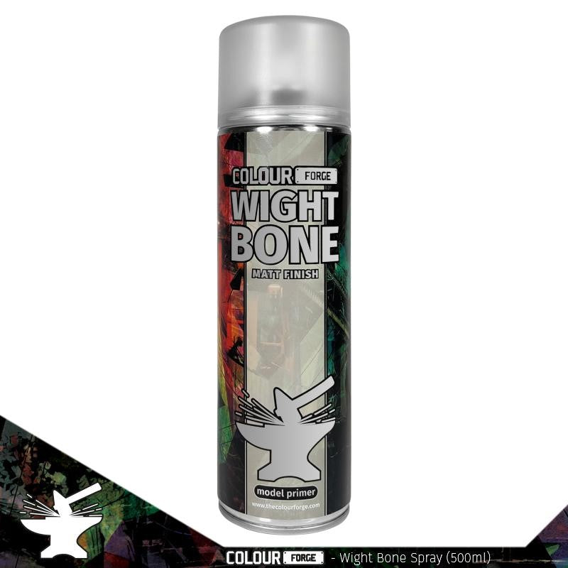 Colour Forge: Aerosol Spray Primer - Wight Bone 500ml - Warhaus