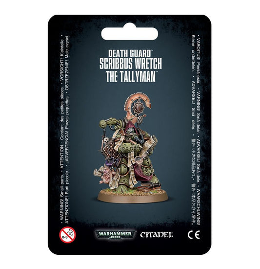 Death Guard: Scribbus Wretch the Tallyman