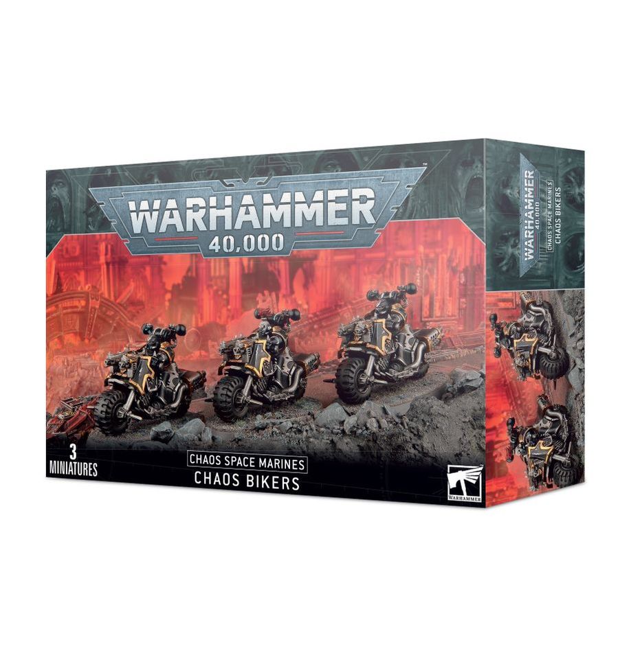 Chaos Space Marines: Chaos Bikers - Warhaus