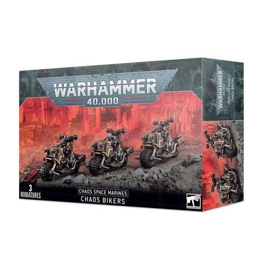 Chaos Space Marines: Chaos Bikers - Warhaus
