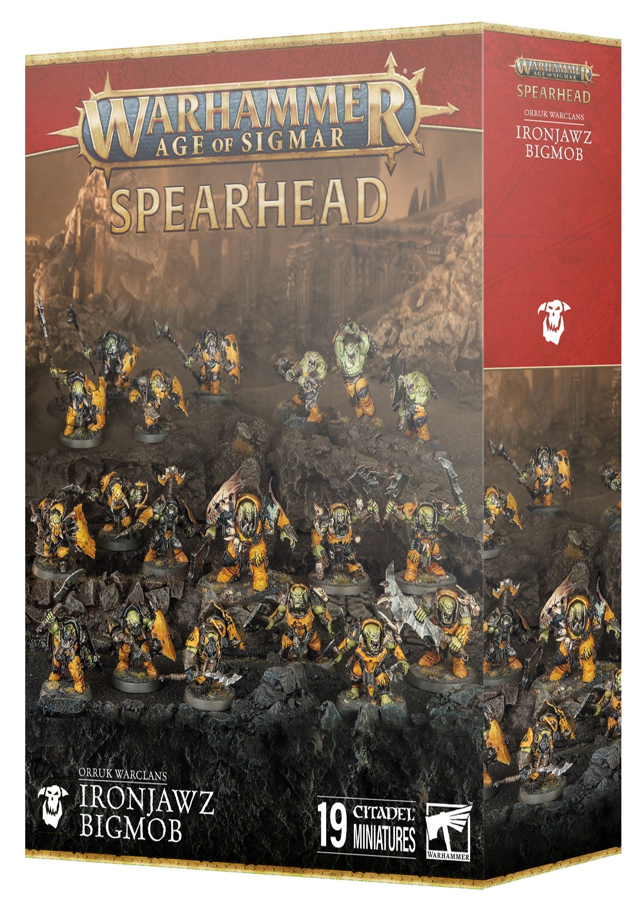 Spearhead: Orruk Warclans Ironjawz Bigmob