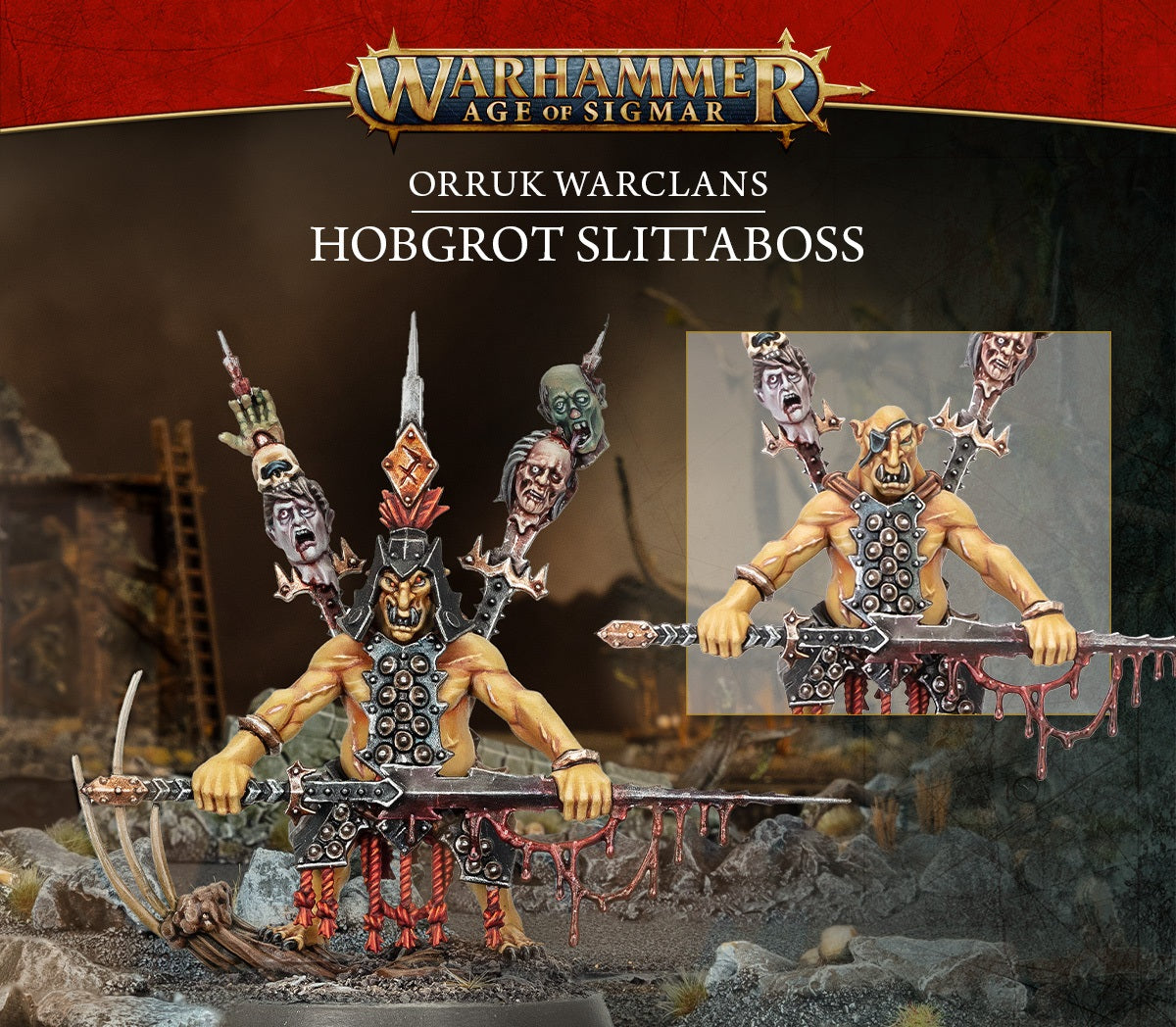 Orruk Warclans: Hobgrot Slittaboss - Warhaus