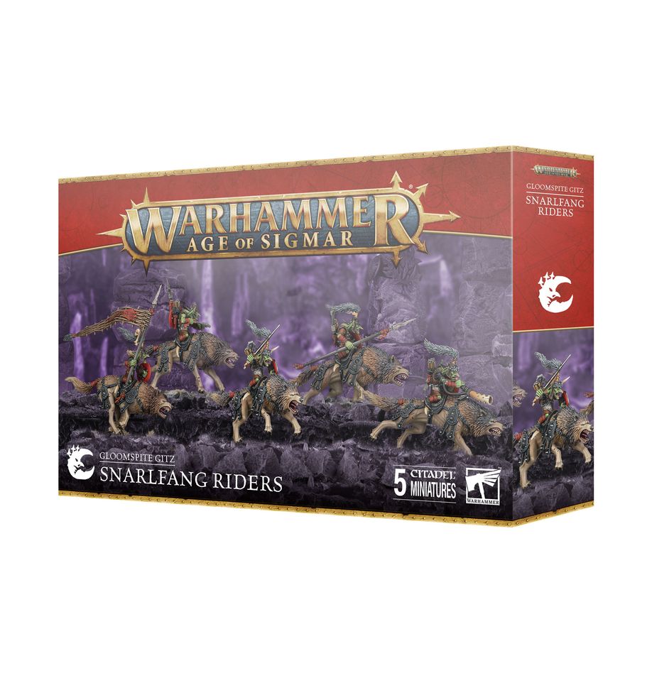 Gloomspite Gitz: Snarlfang Riders