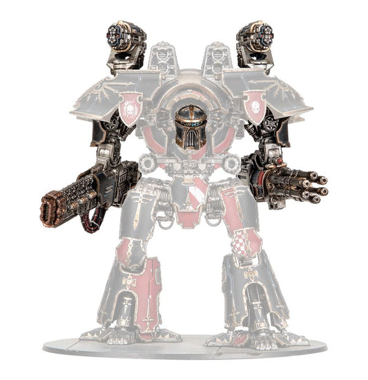 Warlord Titan Weapons: Volkite Destructor, Macro-Gatling Blaster, Graviton Ruinator, & Vulcan Mega-Bolter Array