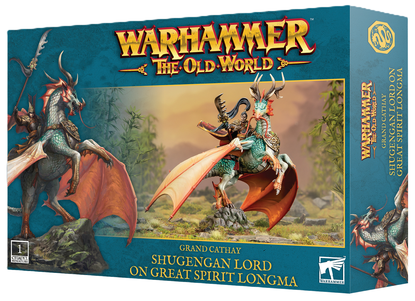 Grand Cathay: Shugengan Lord On Great Spirit Longmar - Warhaus
