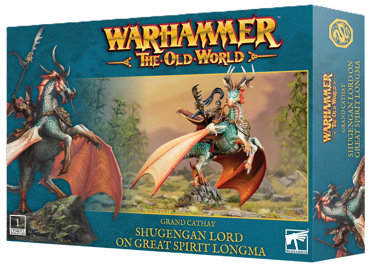 Grand Cathay: Shugengan Lord On Great Spirit Longmar - Warhaus