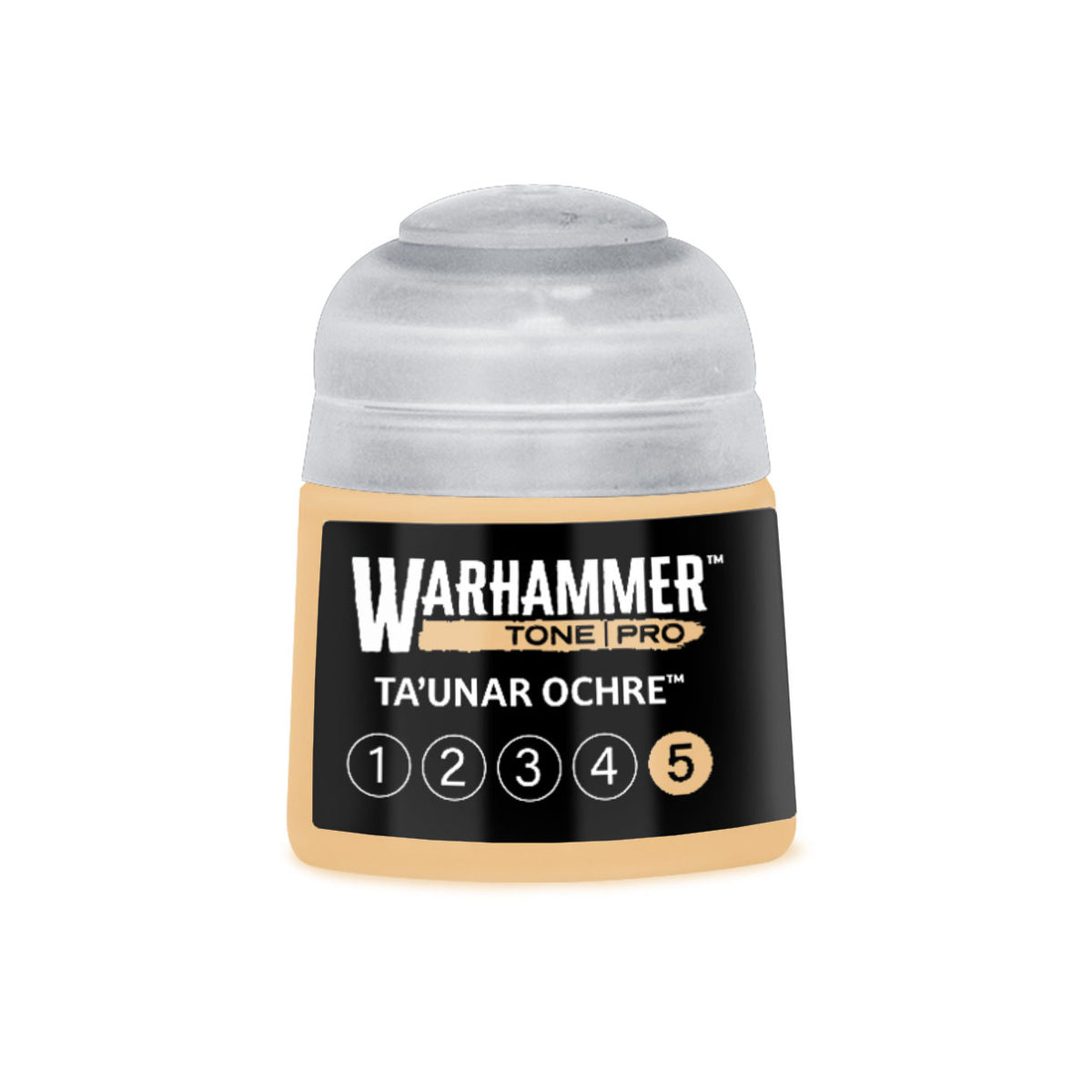 Warhammer Tone Pro: Ta'unar Ochre 5 (12ml), ROW packaging