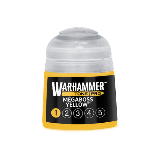 Warhammer Tone Pro: Megaboss Yellow 1 (12ml), ROW packaging