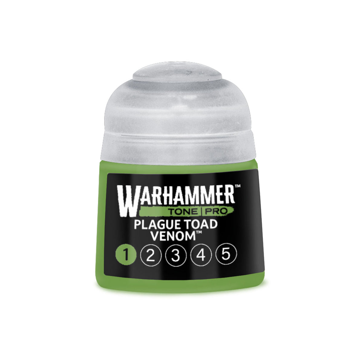 Warhammer Tone Pro: Plague Toad Venom 1 (12ml), ROW packaging