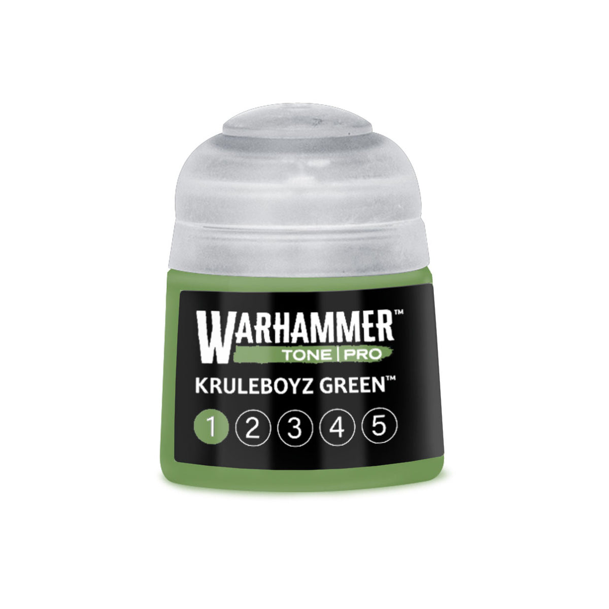 Warhammer Tone Pro: Kruleboyz Green 1 (12ml), ROW packaging