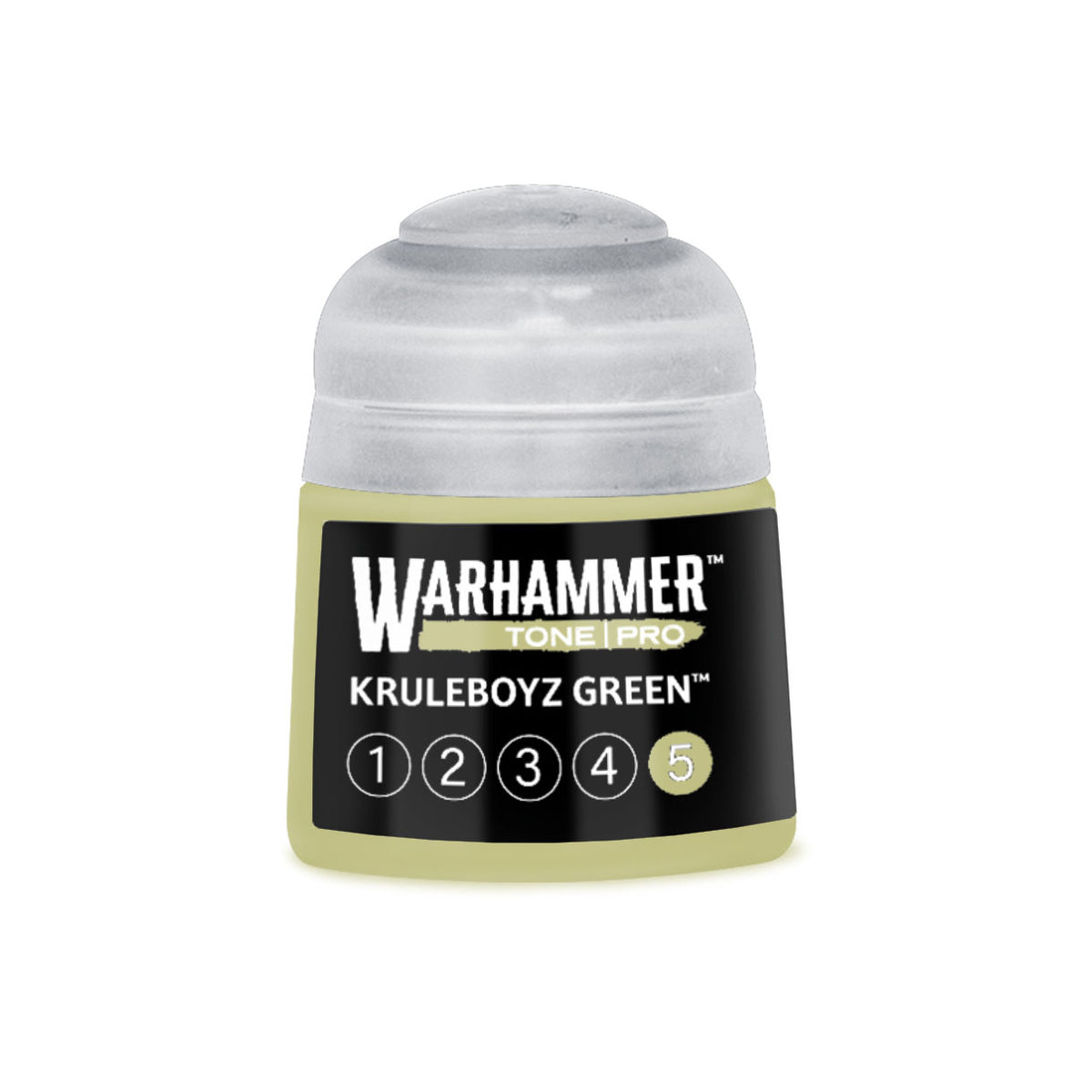 Warhammer Tone Pro: Kruleboyz Green 5 (12ml), ROW packaging