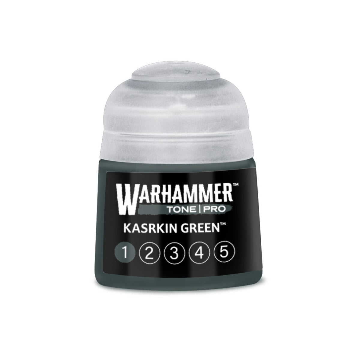 Warhammer Tone Pro: Kasrkin Green 1 (12ml), ROW packaging