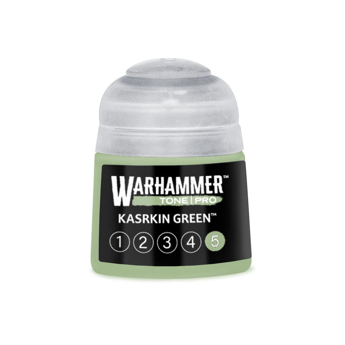 Warhammer Tone Pro: Kasrkin Green 5 (12ml), ROW packaging