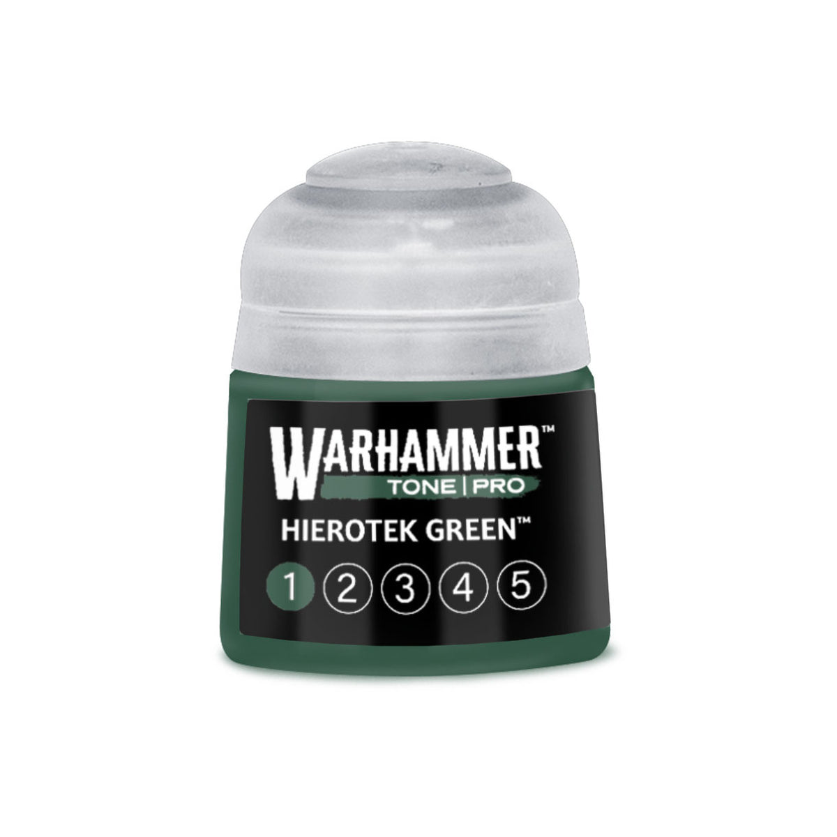 Warhammer Tone Pro: Hierotek Green 1 (12ml), ROW packaging