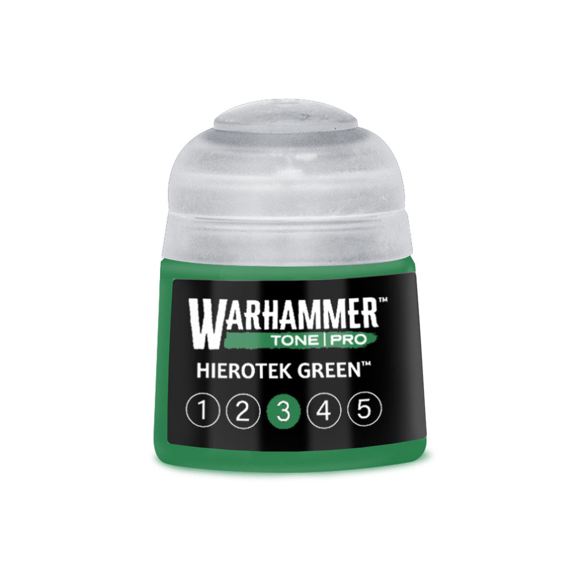 Warhammer Tone Pro: Hierotek Green 3 (12ml), ROW packaging