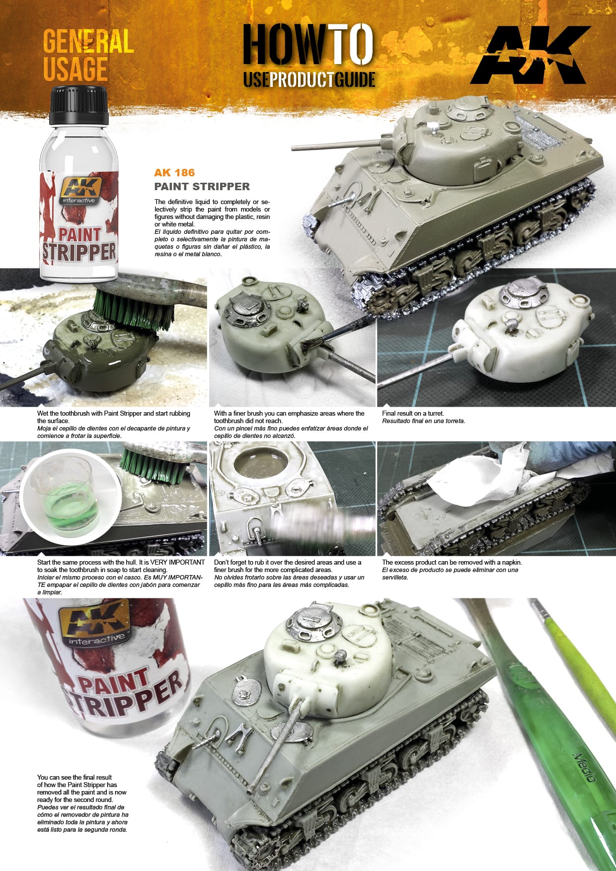 AK Interactive: 186 Paint Stripper